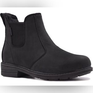 Comfy Moda Women's Waterproof Chelsea Winter Boots Legend Wool Lining Sz 10 $150